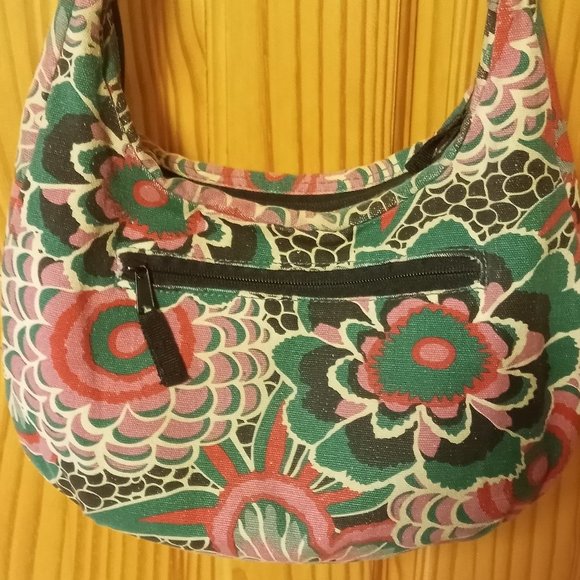 Kavu Bags Kavu Mod Floral Boho Print Purse Bag Limited Edition